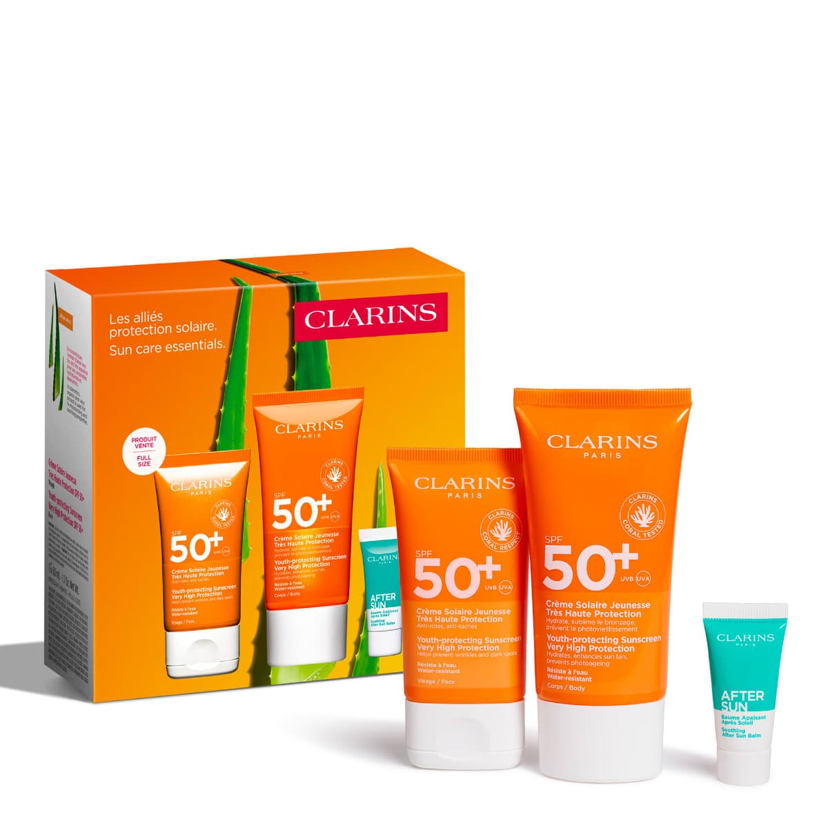 Coffret Les Essentiels Protection Solaire SPF 50+